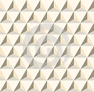 Geometric pattern of triangles. Seamless vector background.