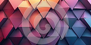 Geometric pattern with triangular shapes creating a textured surface. AIG49.