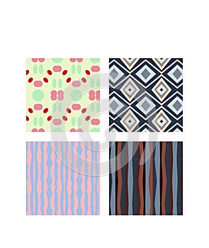 Geometric pattern vector