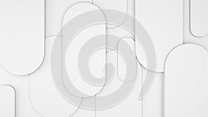geometric pattern on white background,abstract high relief,3d rendering