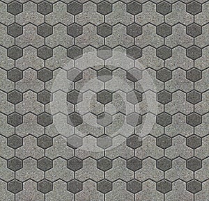 Geometric paving pattern seamless texture