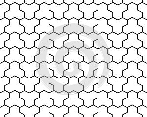 Geometric paving pattern seamless texture bump, displace