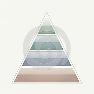 Geometric placed against a plain white background emphasizing