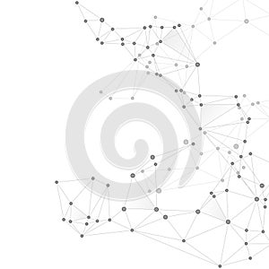 Geometric plexus structure cybernetic concept