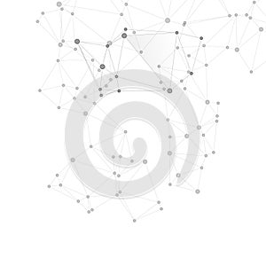 Geometric plexus structure cybernetic concept