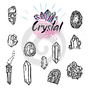 Geometric polygonal crystals