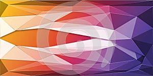 Geometric Polygonal Lowpoly Abstract Background photo