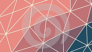 Geometric Polygonal Pattern Warm Hues Vector, vector design Generative AI