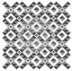 Geometric - pyramid pattern