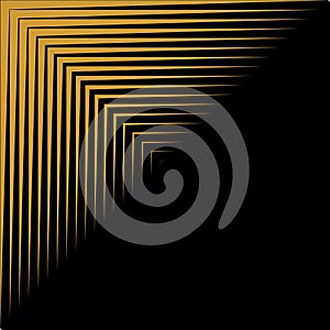 GEOMETRIC RAINBOW ATOM PATTERN ON BLACK BACKGROUND