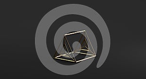 Geometric Realistic Looking Mesh Triangle Box