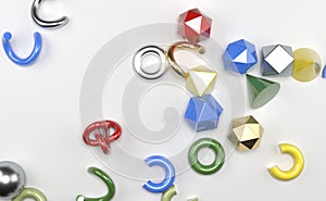 Geometric Realistic Looking Primitive Objects