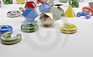 Geometric Realistic Looking Primitive Objects