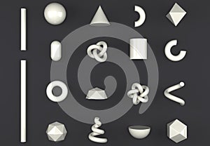 Geometric Realistic Looking Primitive Objects