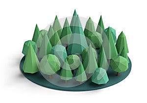 Artwork reflects a contemporary, abstract approach to depicting