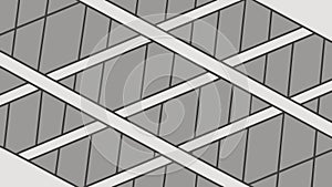 Geometric Rhombus Grid Pattern, vector design Generative AI
