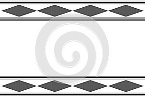 Geometric of rhombus with stripe pattern. Set 1