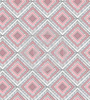 Geometric romb background pattern
