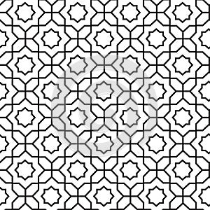 Geometric seamless pattern