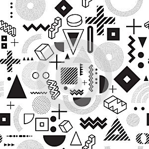 Geometric seamless pattern