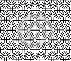 Geometric seamless pattern