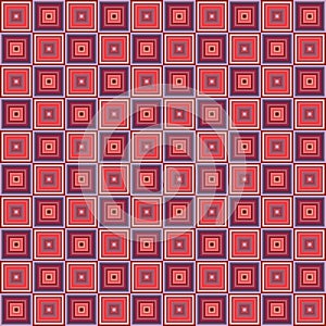 Geometric seamless pattern, abstract background. Checkered design, squares, optical illusion. For the of wallpaper