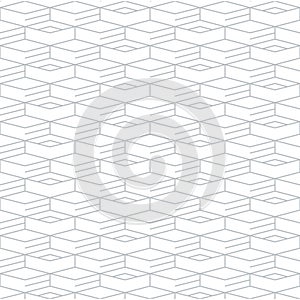 Geometric seamless pattern and background, linear design