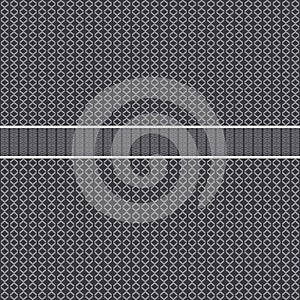 Geometric Seamless Pattern with Center Stripe photo