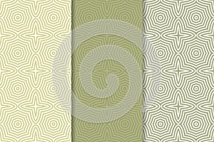Geometric seamless pattern. Colored background