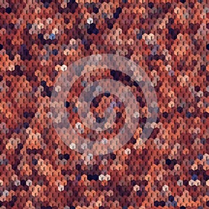 Geometric seamless pattern of a cubes in low poly style.