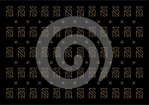 Geometric seamless pattern. Modern pattern vector. Repeating geometric background.