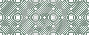 Geometric seamless pattern, vector trendy vintage tiling endless background.