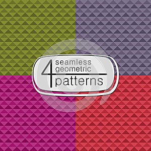 Geometric seamless patterns
