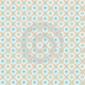 Geometric seamless vector pattern