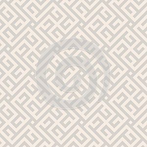 Geometric seamless vector pattern including traditional korean or chinese motive with typical lines and elements