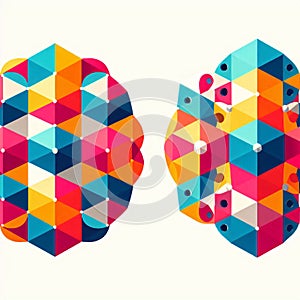 geometric sequences exponential Generative ai for illustratio