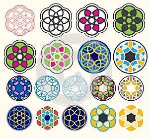 Geometric shape Design sets