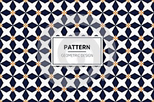Geometric simple seamless pattern with colorful elements