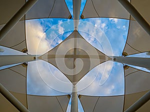 Geometric Solar Shade Sail
