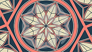 Geometric Sphere Structure, Abstract and Mathematical Design, vector design Generative AI