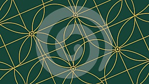 Geometric Star Pattern Background, vector design Generative AI