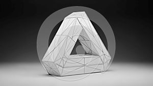 Background is a gradient from dark to light gray, enhancing the 3D effect