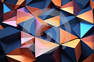 geometric style abstract background