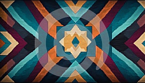 Geometric Tapestry Pattern