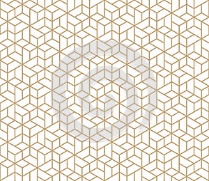 Geometric tile grid graphic seamless pattern vector