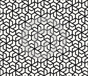 geometric tile grid graphic seamless pattern