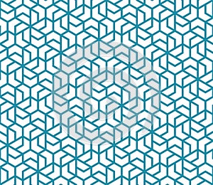 Geometric tile grid graphic seamless pattern vector