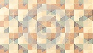 Geometric tile pattern, abstract design, and modern texture, Stock Photo, Generative AI