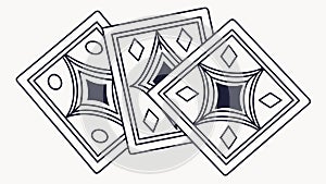 Geometric Tile Set, Abstract Decorative Elements, vector design Generative AI