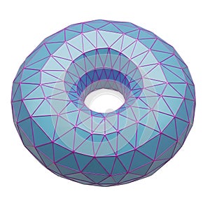 Geometric Torus on White
